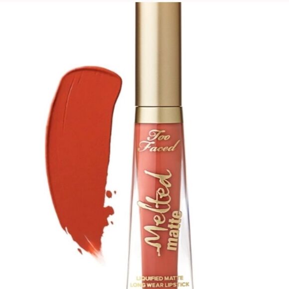 🌻$10 Too Faced Prissy Melted Matte Liquid Lipstick New Full Size - Picture 1 of 13